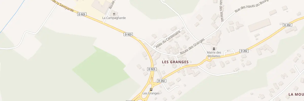 Plan du 5015 Les Granges aux Mollettes