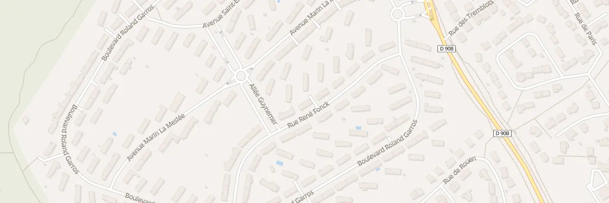 Plan du 254 Rue René Fonck à Liverdun