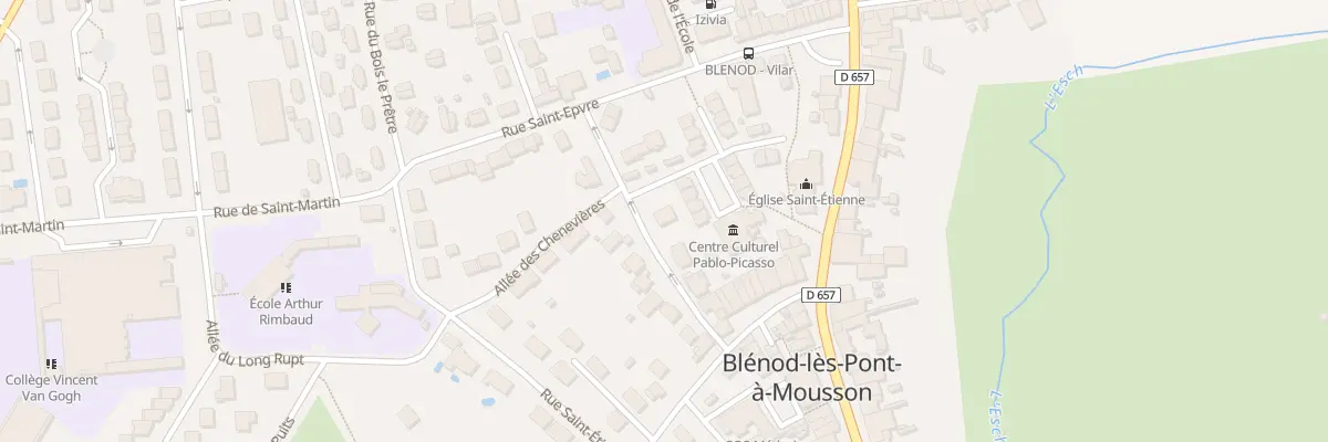 Plan du 6 Rue des Jardins à Blénod-lès-Pont-à-Mousson