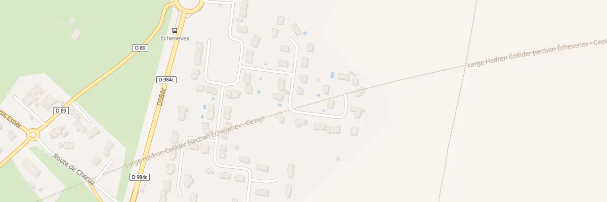 Plan du 55 Rue de la Table Ronde à Échenevex