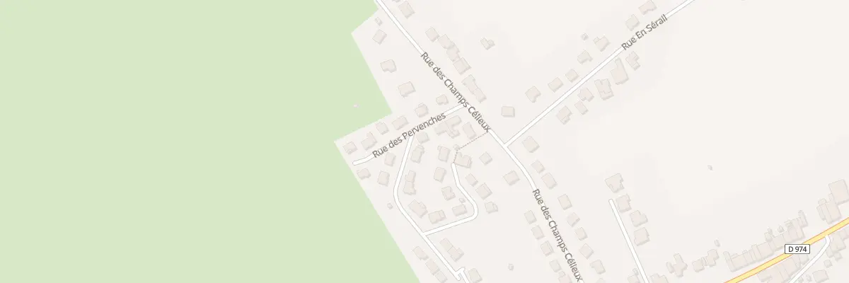 Plan du 5 Rue des Pervenches à Maizières