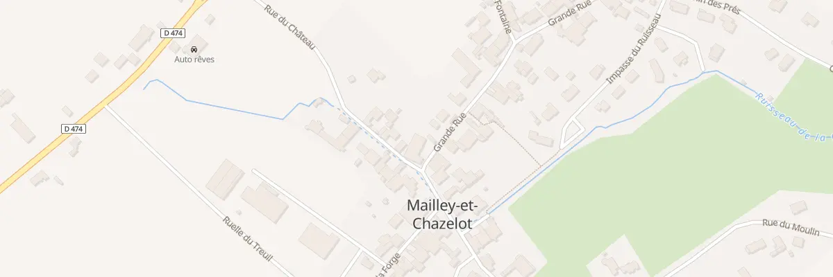 Plan du 2 Rue du Chateau à Mailley-et-Chazelot