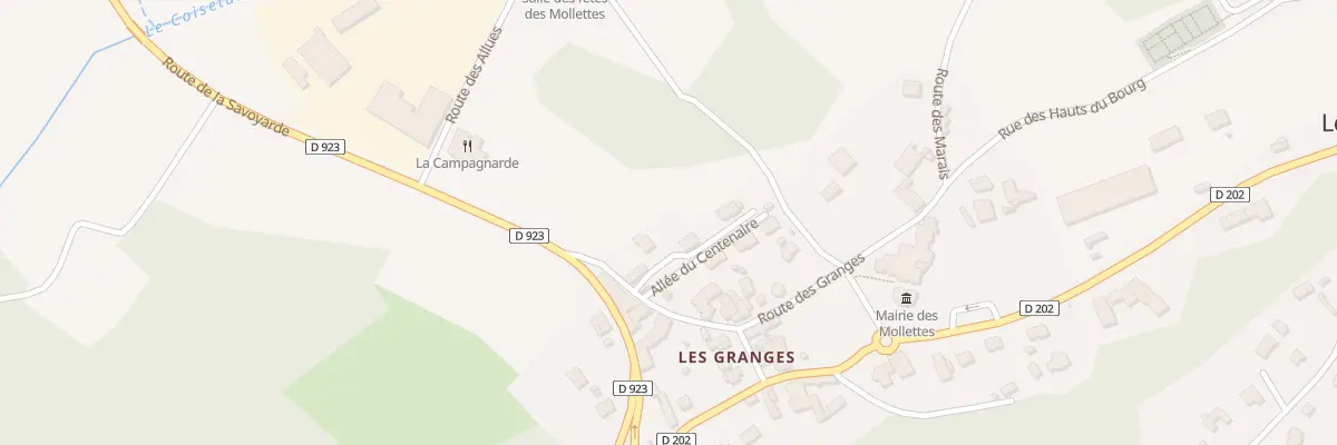Plan du 5148 Les Granges aux Mollettes