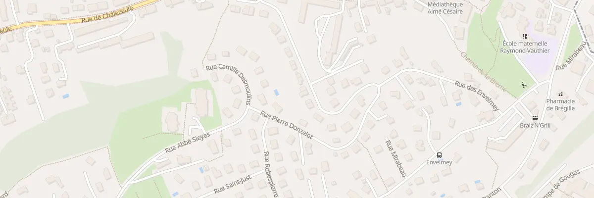 Plan du 30 Rue Pierre Donzelot à Besançon