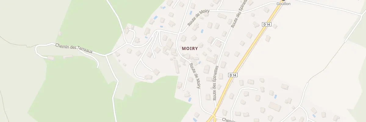 Plan du 191 Rte de Moiry à Poisy