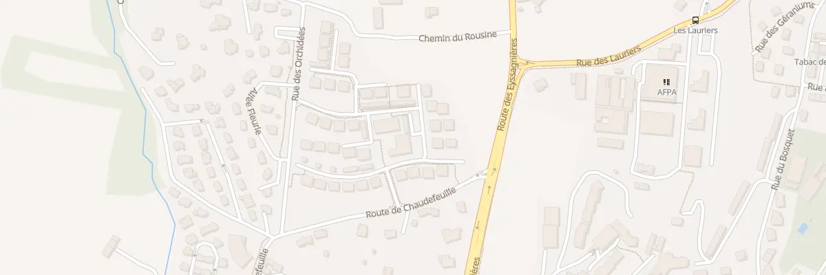 Plan du 4 Rte de Chaudefeuille à Gap