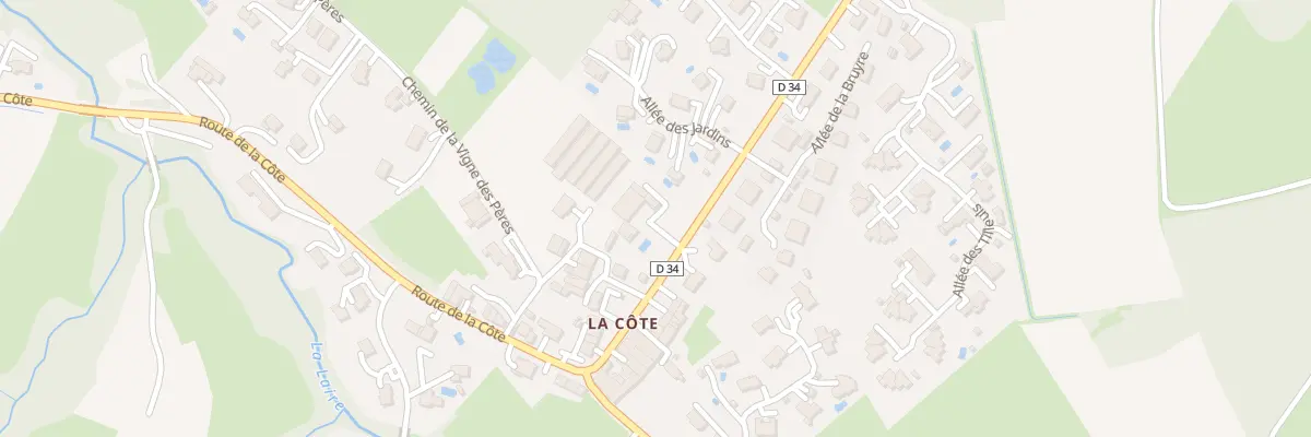Plan du 1123 Rte de la Côte à Viry