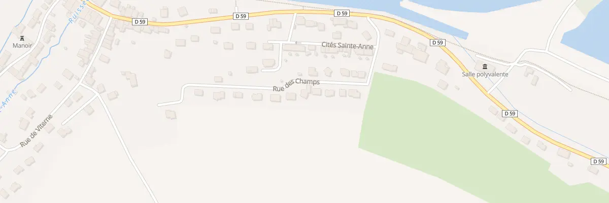 Plan du 9 Rue des Champs à Sexey-aux-Forges