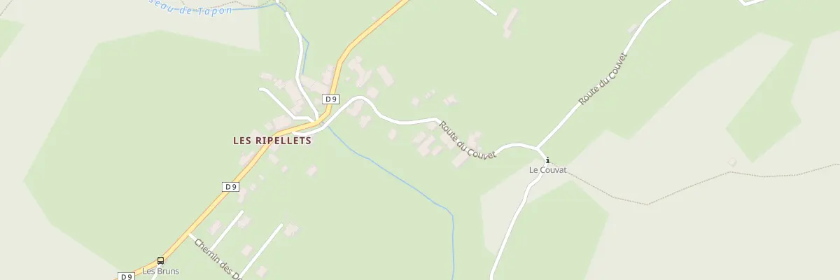 Plan du 218 Rte du Couvet à Saint-Maximin