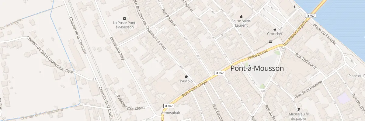 Plan du 2B Rue du Vingt Sixieme Bcp à Pont-à-Mousson