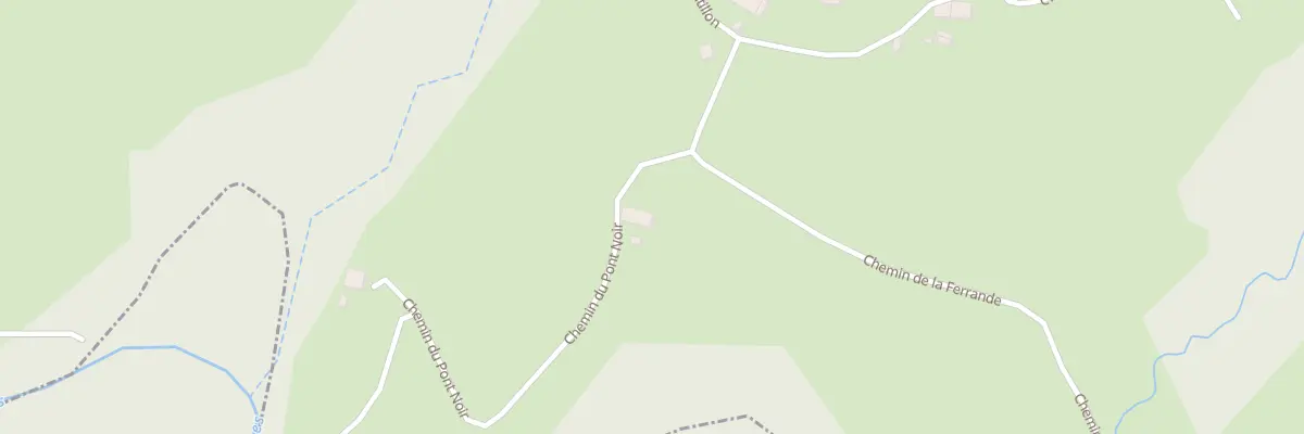 Plan du 183 Che du Pont Noir à Copponex