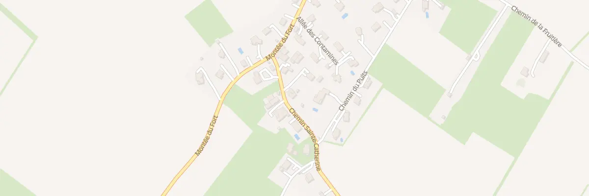 Plan du 91 Che de Sainte Catherine à Viry
