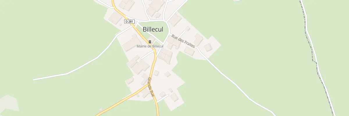 Plan du 5015 Rue de la Claive à Billecul