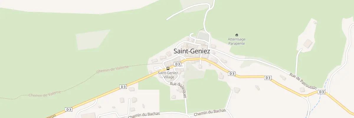 Plan du 5048 Le Village à Saint-Geniez