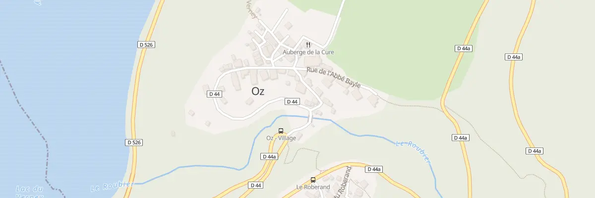 Plan du 10 Rte d’Oz à Oz