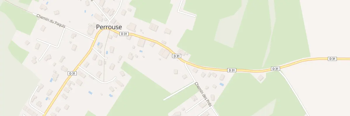 Plan du 16 Rue de la Mairie à Perrouse
