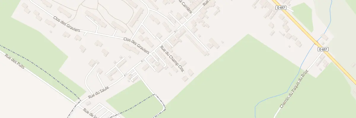 Plan du 7 Rue du Champ Clos à Blénod-lès-Pont-à-Mousson