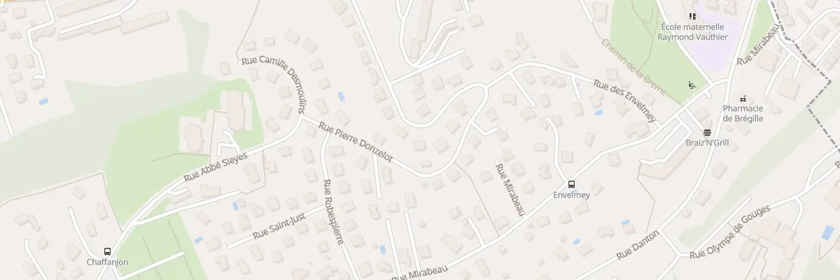Plan du 40 Rue Pierre Donzelot à Besançon