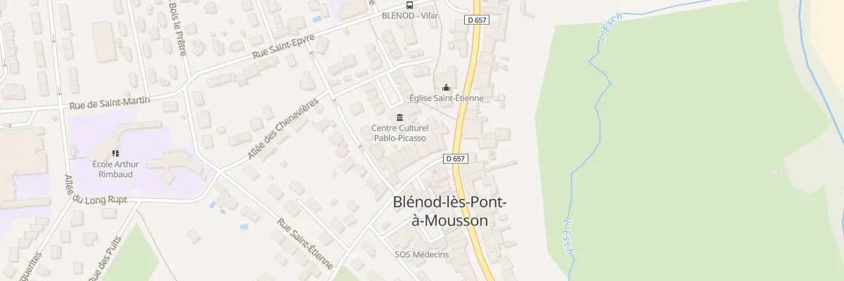 Plan du 4 Rue du Pont Mouja à Blénod-lès-Pont-à-Mousson