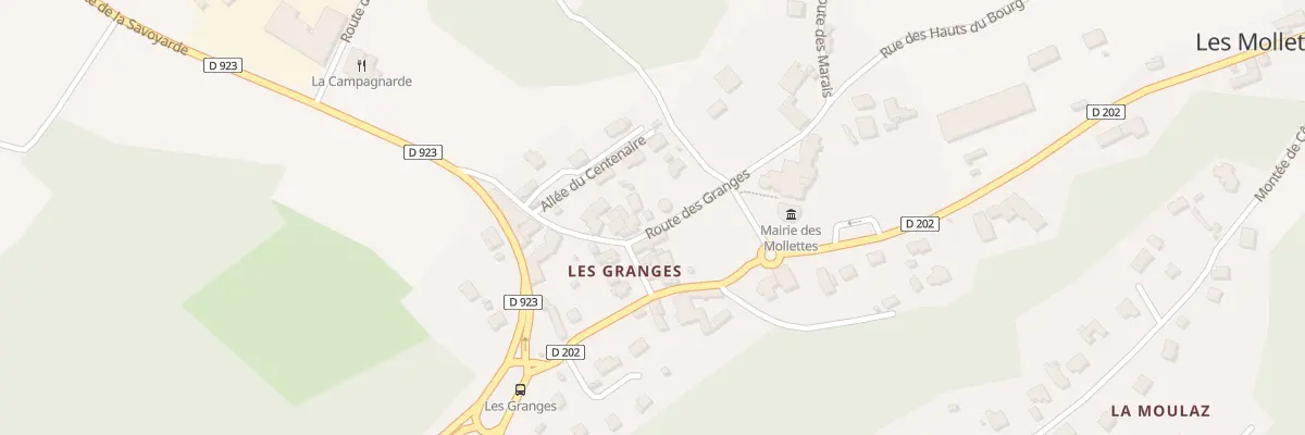 Plan du 5276F Les Granges aux Mollettes