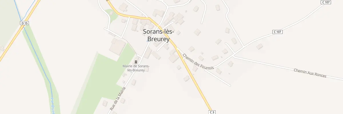 Plan du 32 Gr Grande Rue à Sorans-lès-Breurey