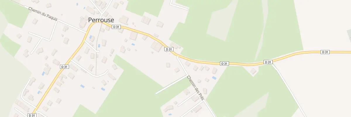 Plan du 2 Che des Prés à Perrouse
