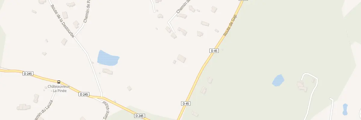 Plan du 5102 L’Embeyrac Nord à Châteauvieux