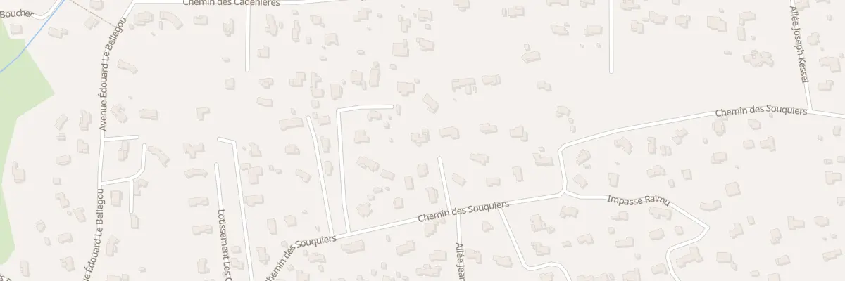Plan du 512C Che des Souquiers à Garéoult