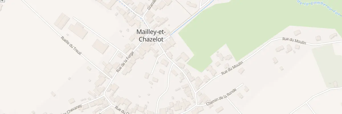 Plan du 3 Rue du Quarre à Mailley-et-Chazelot
