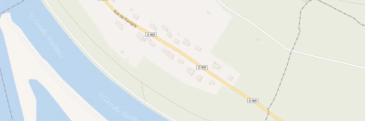 Plan du 88 Rue de Flavigny à Maron