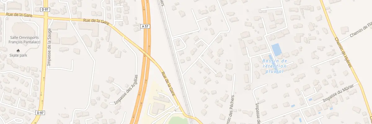 Plan du 562 Che des Cerisiers à La Farlède
