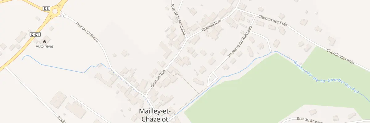 Plan du 12 Gr Grande Rue à Mailley-et-Chazelot