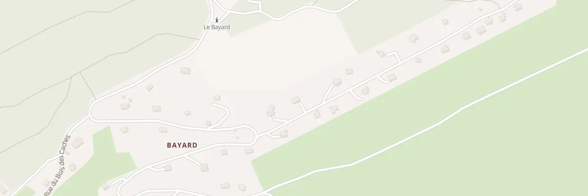 Plan du 33 Bayard à Foncine-le-Haut