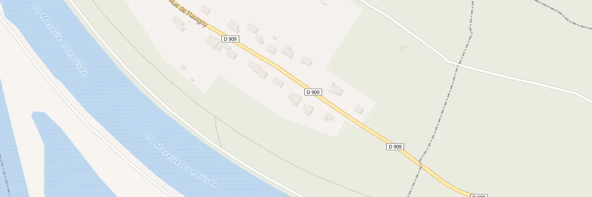 Plan du 90 Rue de Flavigny à Maron