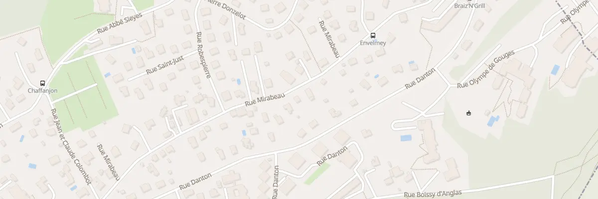 Plan du 28 Rue Mirabeau à Besançon