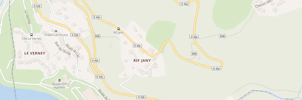 Plan du 65 Rte du Col du Sabot à Vaujany
