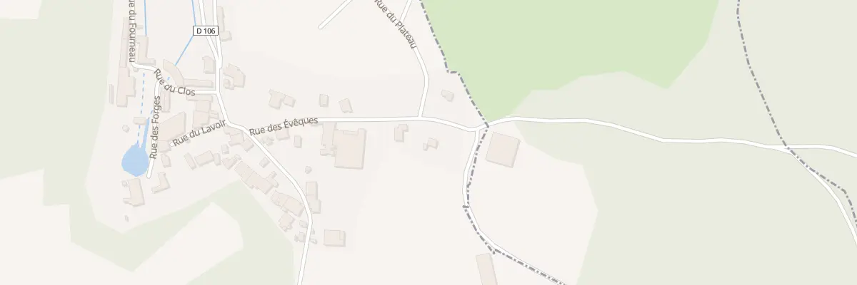 Plan du 8 Rue des Eveques à Baignes