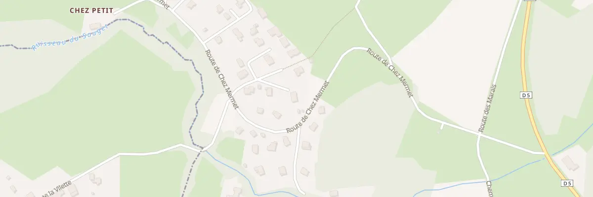 Plan du 42 Che du Bénitier à Viuz-la-Chiésaz