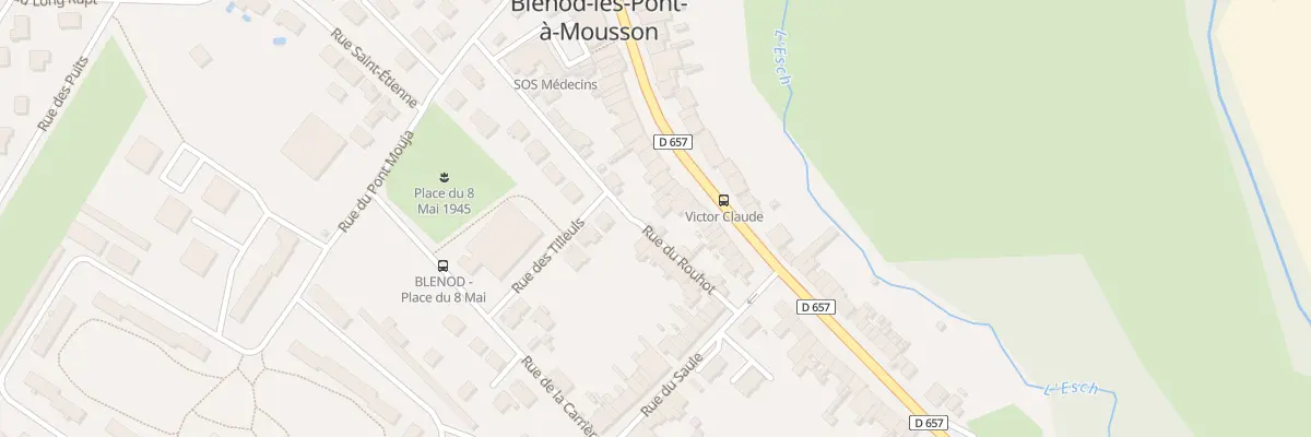 Plan du 4 Rue du Rouhot à Blénod-lès-Pont-à-Mousson