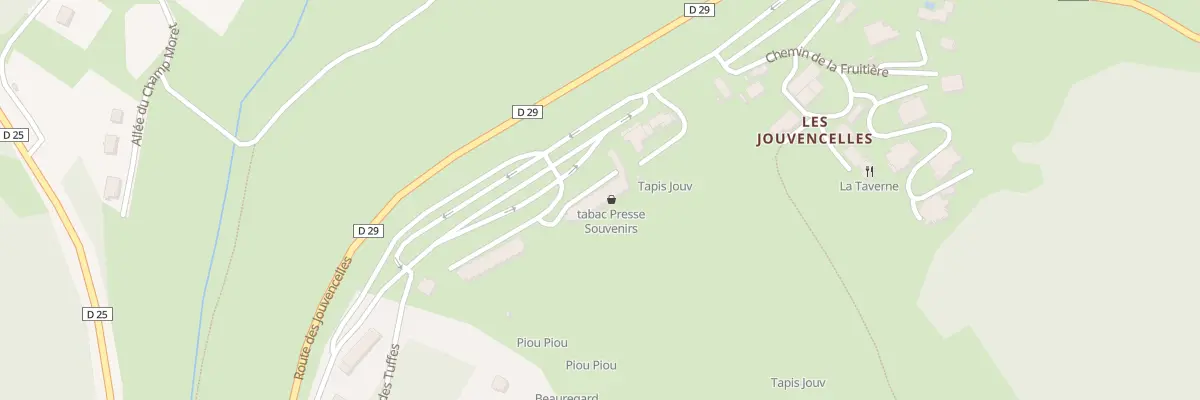 Plan du 662 Rte des Jouvencelles à Prémanon