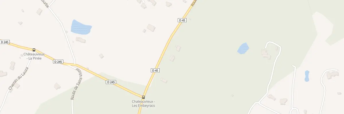 Plan du 5060 L’Embeyrac Nord à Châteauvieux