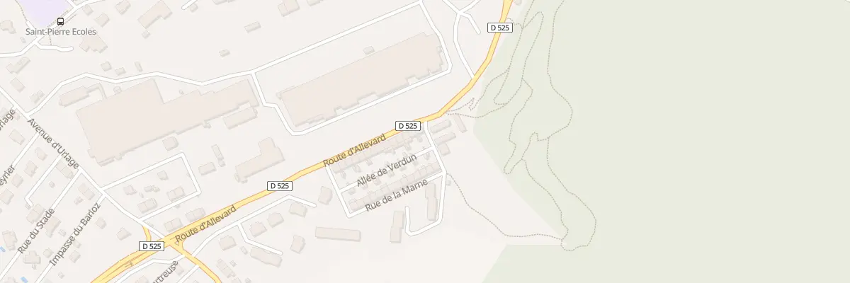Plan du 5 Cité de Verdun à Crêts en Belledonne