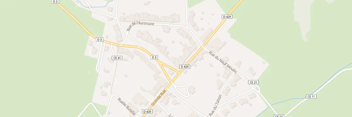 Plan du 10 Rue du Quartier à Remoncourt