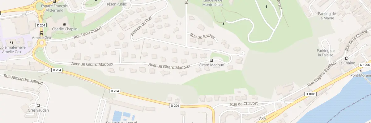 Plan du 23 Av Girard Madoux à Montmélian