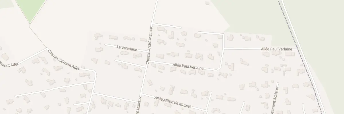 Plan du 82 All Paul Verlaine à Garéoult