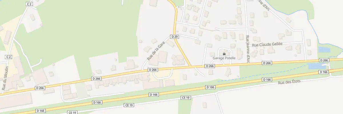 Plan du 625 Rue St Remy à Baudricourt