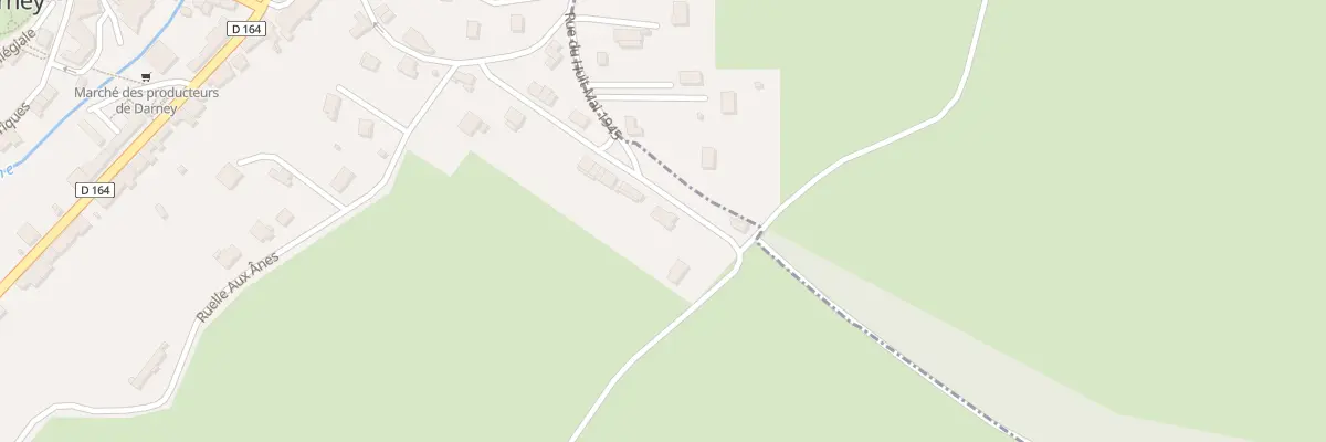Plan du 24 Rue de la Côte à Darney