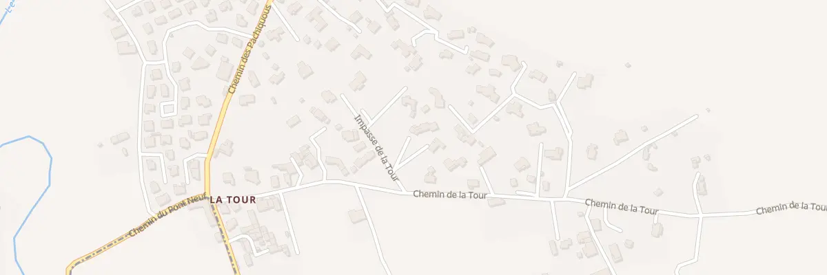 Plan du 257 Che de la Tour à Solliès-Pont