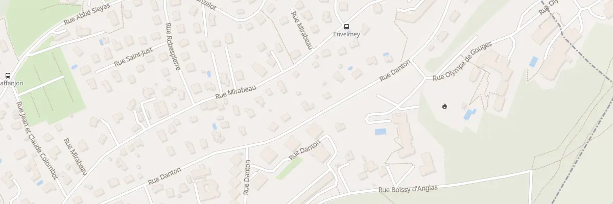 Plan du 31 Rue Danton à Besançon