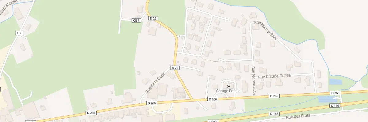 Plan du 12 Rue de Bassompierre à Baudricourt